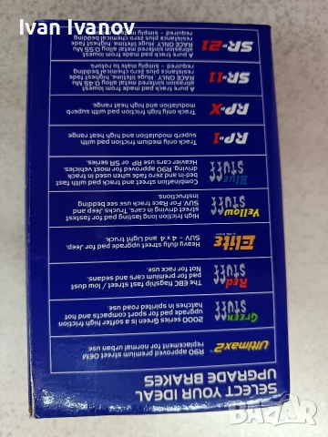 Нови спортни накладки ЕБЦ грийнстъф за Форд Ка и Фиат 500 след 2009г., снимка 11 - Части - 52998595