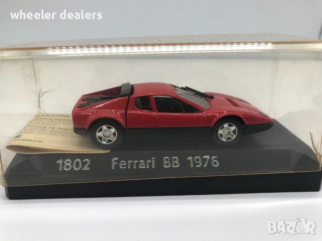 Метална количка Solido Ferrari BB 1976 1:43, снимка 4 - Колекции - 39615646