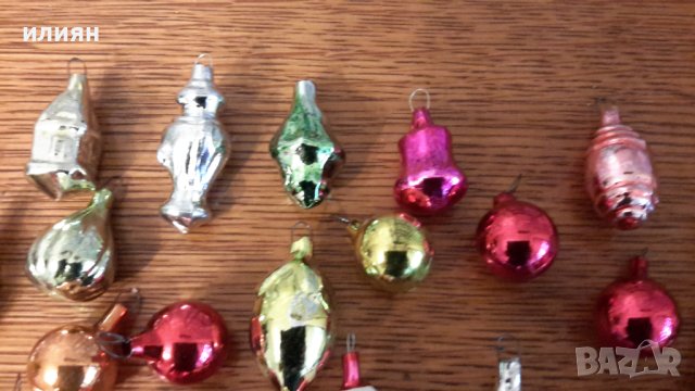 Малки стъклени новогодишни играчки 60лв за всички , снимка 4 - Колекции - 40700254
