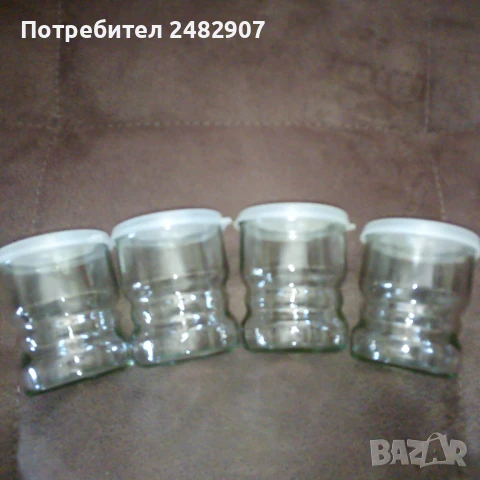 Комплект ретро бурканчета - 4 броя, снимка 2 - Други - 51353901