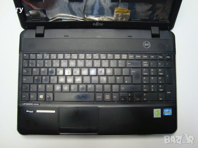 Fujitsu Lifebook A512 лаптоп на части
