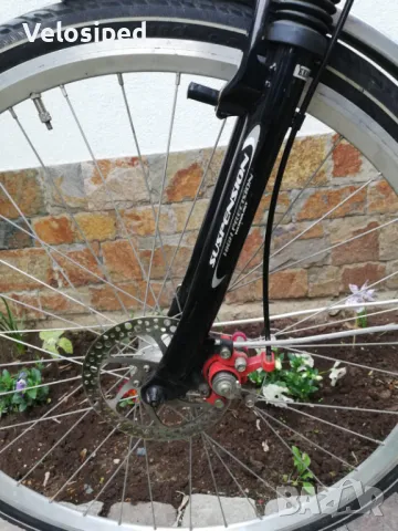 Алуминиев Велосипед TORREK 28" Made by MIFA Germany  24 скорости, снимка 2 - Велосипеди - 49637921