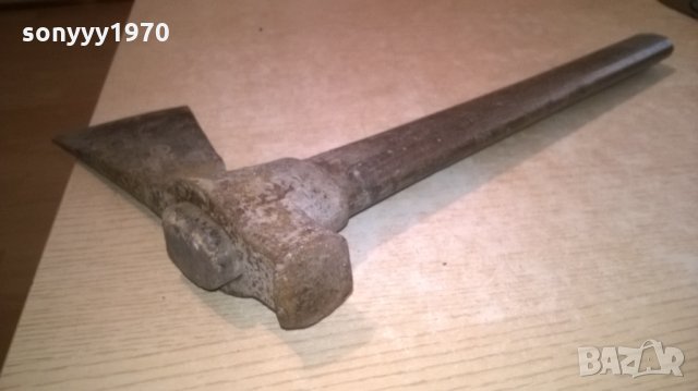 ПОРЪЧАНА-антика-брадва-стара за колекция-31х26см-внос швеицария, снимка 18 - Колекции - 26315463