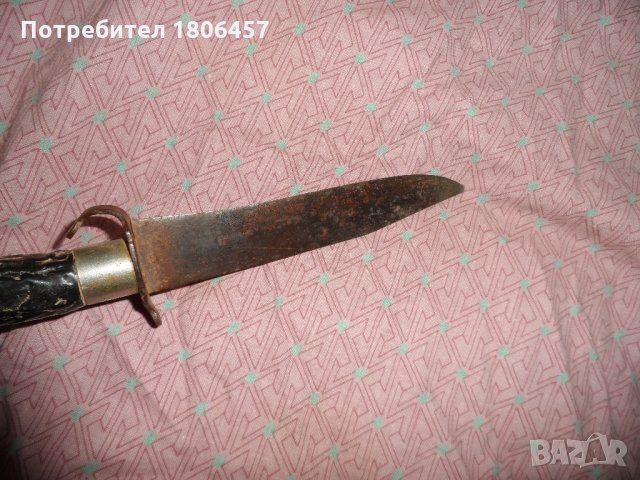 стар нож, снимка 3 - Антикварни и старинни предмети - 27256519