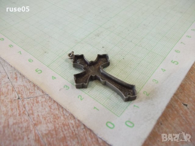 Кръст бронзов стар - 6,51 гр., снимка 5 - Други ценни предмети - 34582422