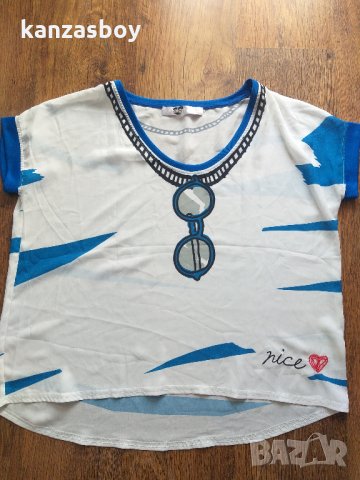 desigual - страхотна дамска блуза КАТО НОВА, снимка 4 - Тениски - 32935935