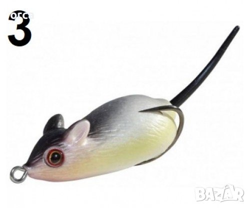 Изкуствена мишка за сом и щука - силиконова YORK, снимка 3 - Такъми - 43988653