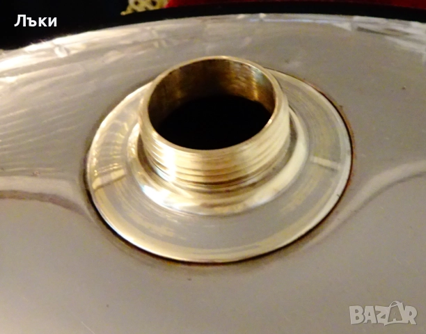 Посребрена медна бутилка за вода,манерка,бъклица,чиста червена мед. , снимка 5 - Антикварни и старинни предмети - 52121199