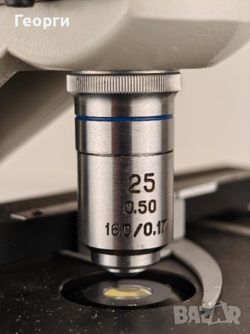 Биологичен монокулярен микроскоп, снимка 4 - Медицинска апаратура - 52461202