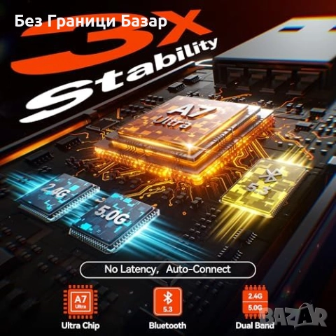 Нов Wireless CarPlay адаптер USB A/C – бързо авто-свързване, без кабели, снимка 3 - Друга електроника - 52273902