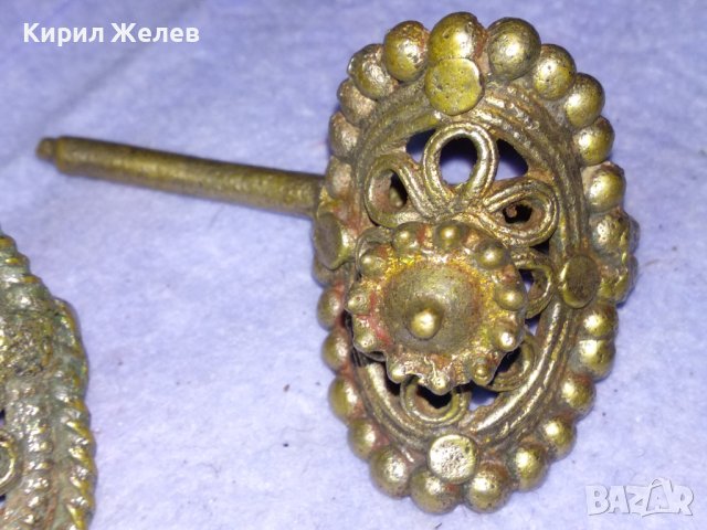 Стар КОЛЕКЦИОНЕРСКИ ЕТНОГРАФСКИ ПЛЕМЕНЕН САЧАНЕН ПРЪСТЕН За ПАЛЕЦ на КРАКА ИНДИЯ 1930те 2 Броя 41311, снимка 2 - Антикварни и старинни предмети - 43666272