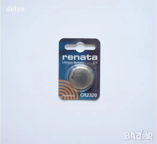 Литиева плоска батерия RENATA 3V CR2320 (DL2320), снимка 1
