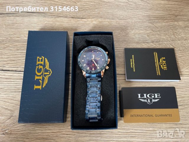 Луксозен мъжки часовник , снимка 2 - Луксозни - 39921256