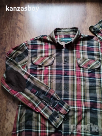 deerhunter evan bamboo shirt - мъжка ловна риза 41/42 L, снимка 4 - Ризи - 53513582