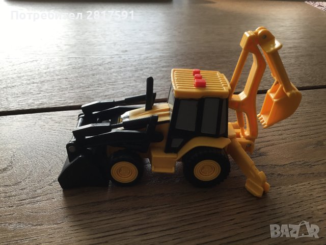 Cat трактор с гребло и лопата, снимка 2 - Коли, камиони, мотори, писти - 43226781