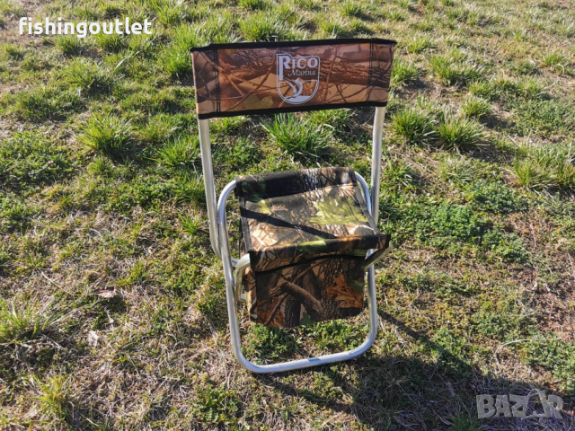Сгъваем стол с раница за лов, риболов и туризъм, снимка 3 - Такъми - 36514102