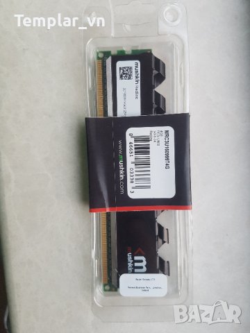 Mushkin Blackline 2x8 DDR3 2400 // Mushkin Redline 4 GB DDR3 1600 НОВ запчечатан модул., снимка 4 - RAM памет - 37087565