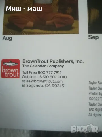 Taylor Swift 2025 календар официален + Taylor's London Tube Map / Тейлър Суифт, снимка 6 - Други - 48670514