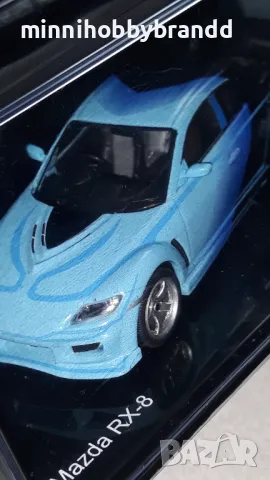 MAZDA RX-8  1.43 Dagostini Fast & Furious .Top Model., снимка 15 - Колекции - 47676048