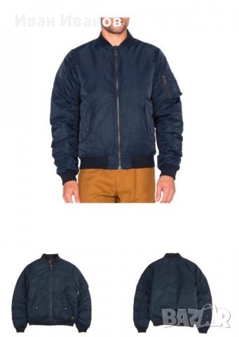 яке бомбер  Carhartt WIP Ashton Bomber  размер S, снимка 3 - Якета - 38938226