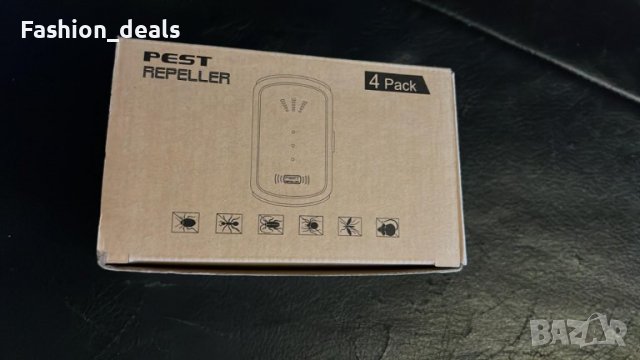 4 броя Ултразвуков уред отблъскващ вредители-комари, мишки, насекоми, снимка 8 - Други стоки за дома - 39373886