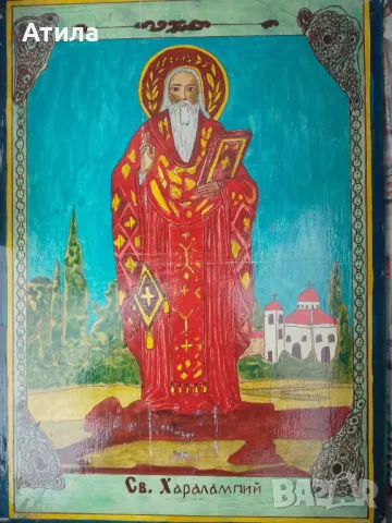 икони ръчно рисувани 48/34 см, снимка 5 - Други - 48179730