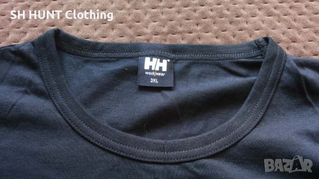 HELLY HANSEN Work Wear T-Shirt размер 2-3XL работна тениска W4-46, снимка 7 - Тениски - 52046735
