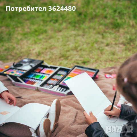 Комплект 145 Елемента Моливи Флумастери и Пастели 4723, снимка 5 - Рисуване и оцветяване - 52553114