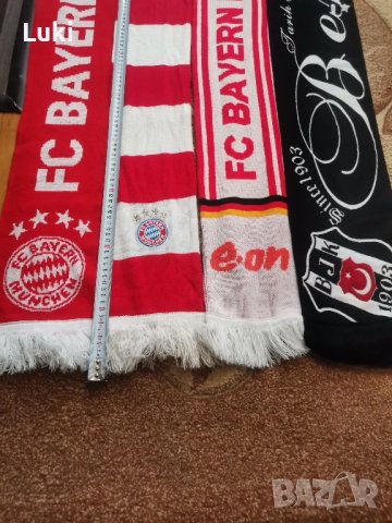 Оригинални шалове на Байерн Мюнхен и Бешикташ, снимка 3 - Фен артикули - 43463325