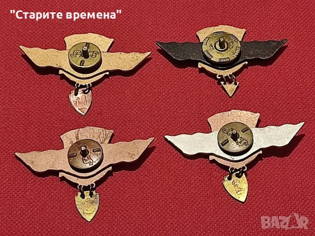 Знаци комплект в лот 4 бр. Русия, за Водолази , снимка 2 - Колекции - 50105150