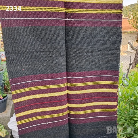 Вълнена черга , снимка 3 - Антикварни и старинни предмети - 50658084