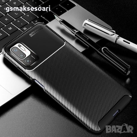 Xiaomi Redmi Note 10 5G - Удароустойчив Кейс /Гръб FIBER, снимка 2 - Калъфи, кейсове - 33520580