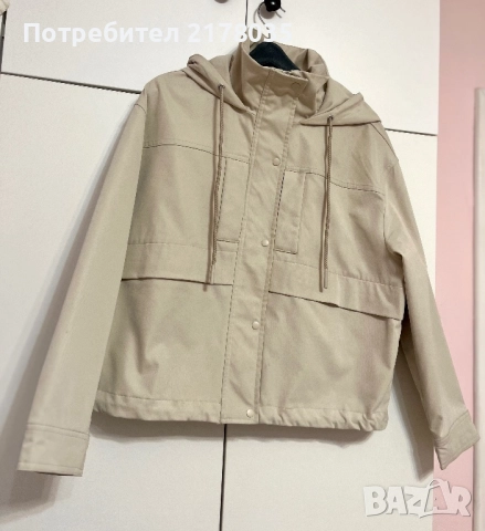 Бежово яке на Tom Tailor- Универсален размер