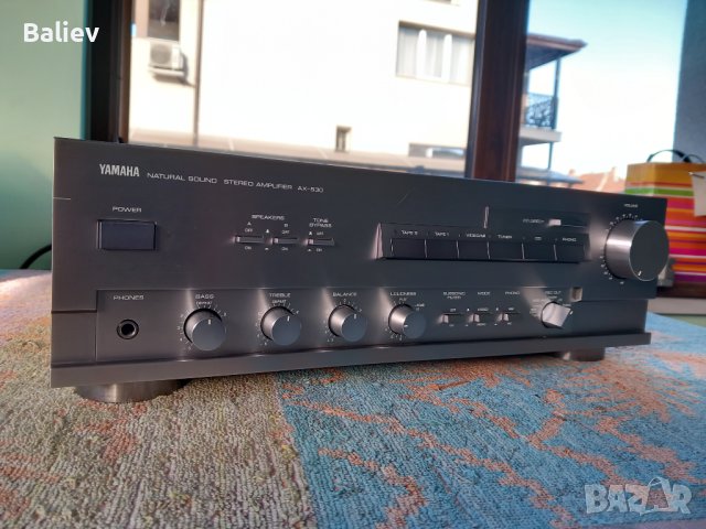 YAMAHA AX-530 STEREO AMPLIFIER , снимка 11 - Ресийвъри, усилватели, смесителни пултове - 44050893