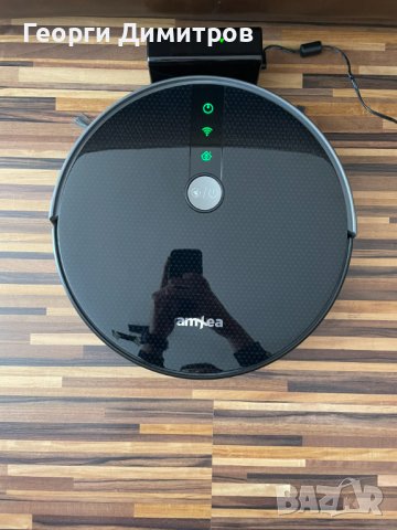 Прахосмукачка робот amXea E30 Wi-Fi жироскопична навигация сухо/мокро, снимка 8 - Прахосмукачки - 42989591