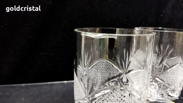 кристални чаши , снимка 4 - Антикварни и старинни предмети - 51473751