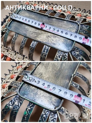 Стар Метален Панер. , снимка 10 - Антикварни и старинни предмети - 50823340