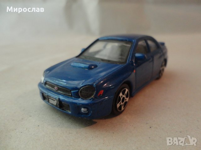 MAISTO SUBARO IMPREZA WRX S11  1/43 МОДЕЛ КОЛА КОЛИЧКА ИГРАЧКА, снимка 5 - Колекции - 28979125