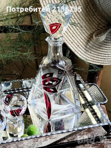 Комплект Palda Bohemia, снимка 4 - Антикварни и старинни предмети - 51706559