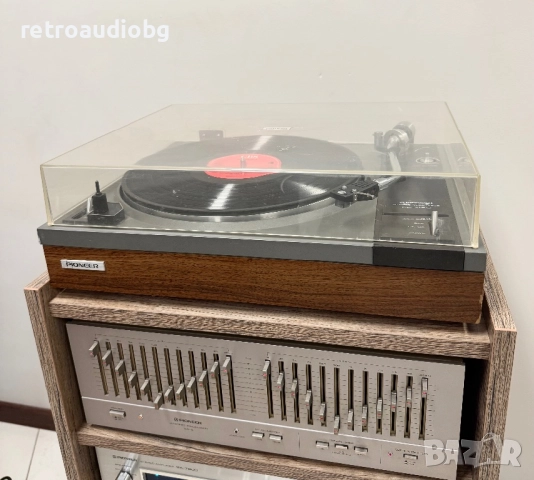 🔉Винтидж грамофон Pioneer PL-112D с ремъчно задвижване от 1976 г.🔉, снимка 5 - Грамофони - 52586834