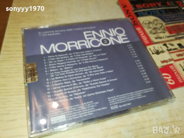 ENNIO MORRICONE X2 CD 2109251259, снимка 7 - CD дискове - 51785400
