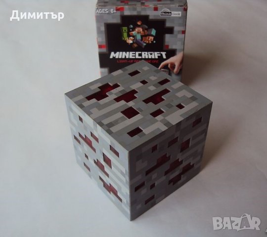 Майнкрафт лампа Minecraft играчка Маинкрафт игра нощна лампа тъч, снимка 10 - Детски нощни лампи - 32566376