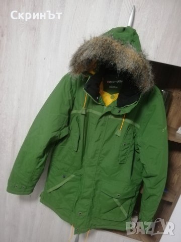 Зимно мъжко яке, XL, Отлично състояние! , снимка 2 - Якета - 42931457