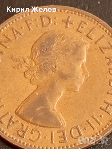 Стара монета 1 пени 1965г. Великобритания Кралица Елизабет втора 27263, снимка 5 - Нумизматика и бонистика - 49076281