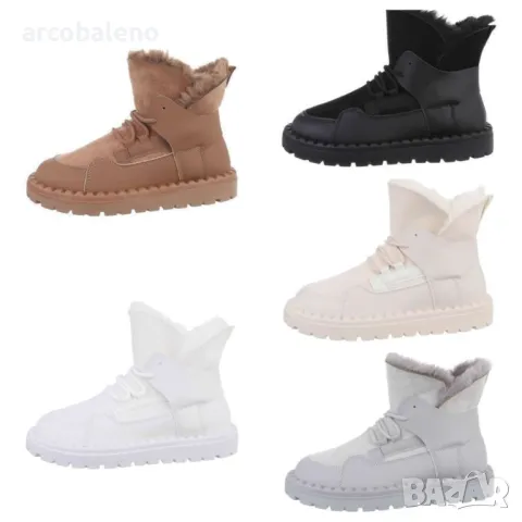 Зимни дамски боти, 5цвята 