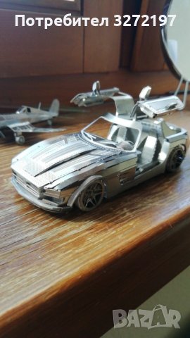 3D метален пъзел Спортна кола - Butterfly Wing -Направи си сам, снимка 11 - Пъзели - 40799163