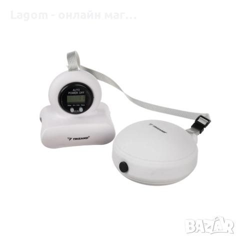 Смарт обръч за отслабване с тежест Trizand с LCD дисплей за изгорени калории, брой завъртания, снимка 11 - Фитнес уреди - 52562627