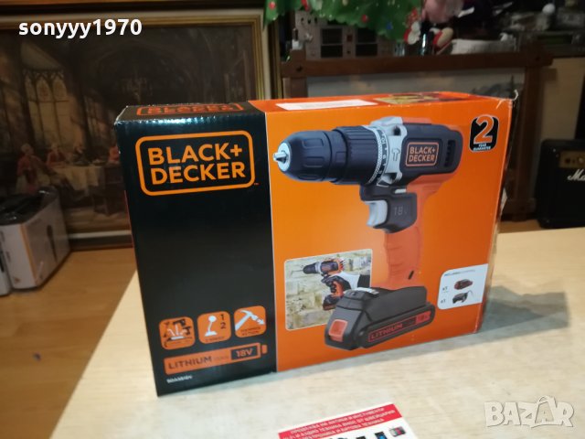 BLACK DECKER LITHIUM 2401221952, снимка 10 - Винтоверти - 35548957