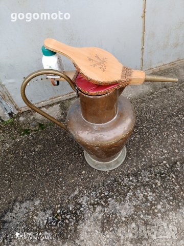 медна кана, ГОЛЯМА делва от мед, снимка 7 - Други ценни предмети - 43440477