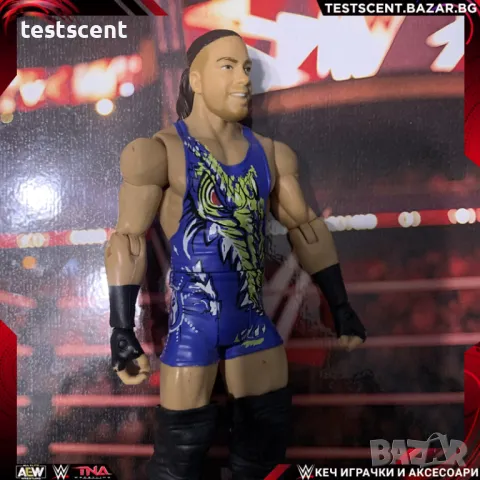 Екшън фигура WWE Rob Van Dam Роб Ван Дам RVD WWE Mattel играчка ECW Legends, снимка 1 - Колекции - 48362125